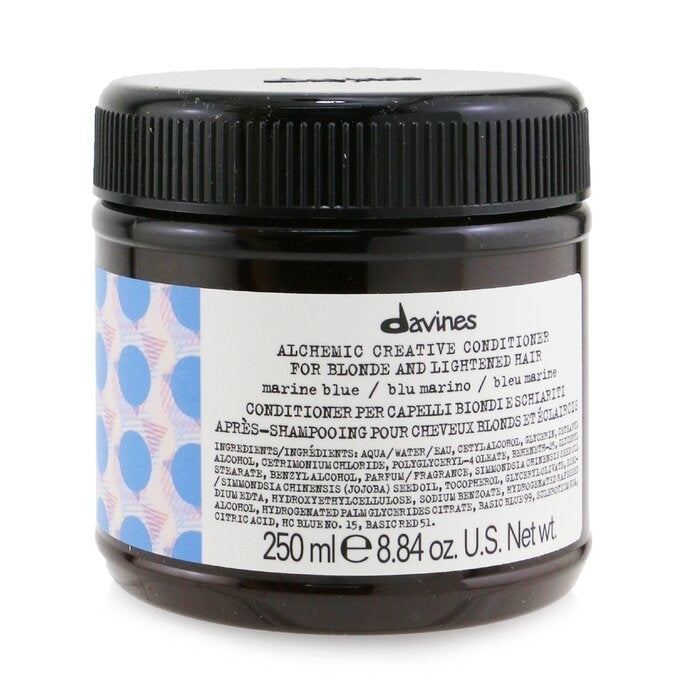 Alchemic Creative Conditioner -  Marine Blue (For Blonde and Lightened Hair) - 250ml/8.84oz Image 1