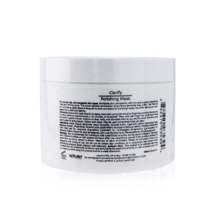Clarify Polishing Mask - For Normal Oily and Congested Skin Types (Salon Size) - 250ml/8oz Image 3