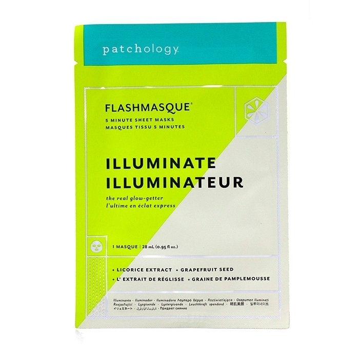 FlashMasque 5 Minute Sheet Mask - Illuminate - 4x28ml/0.95oz Image 1