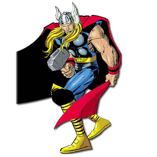 Silver Mighty Thor Hammer Lapel Pin Tie Pin Tack Image 2