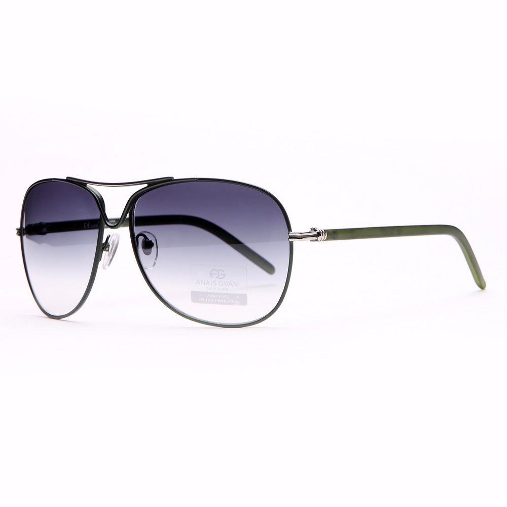 Classic Unisex Aviator Sunglasses With Gradient and Polycarbonate lenses Image 1