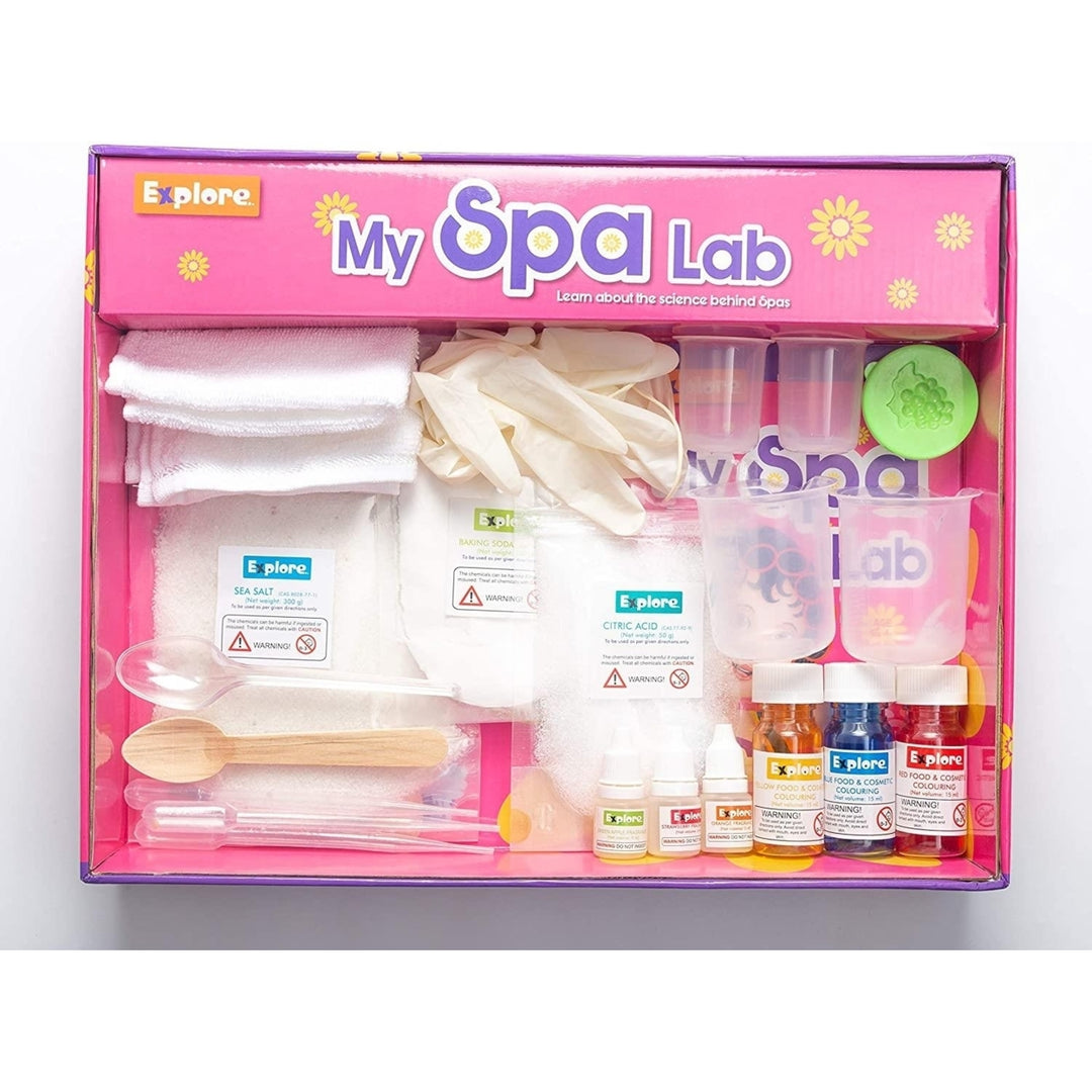 Mighty Mojo My Spa Lab Bath Bomb DIY Kit STEM Educational Science Toys Image 3