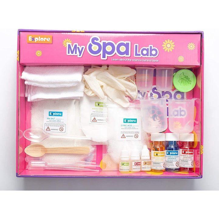 Mighty Mojo My Spa Lab Bath Bomb DIY Kit STEM Educational Science Toys Image 3