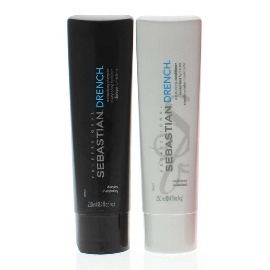 Sebastian Drench Shampoo and Conditioner 2 x 8.45oz Combo Image 1
