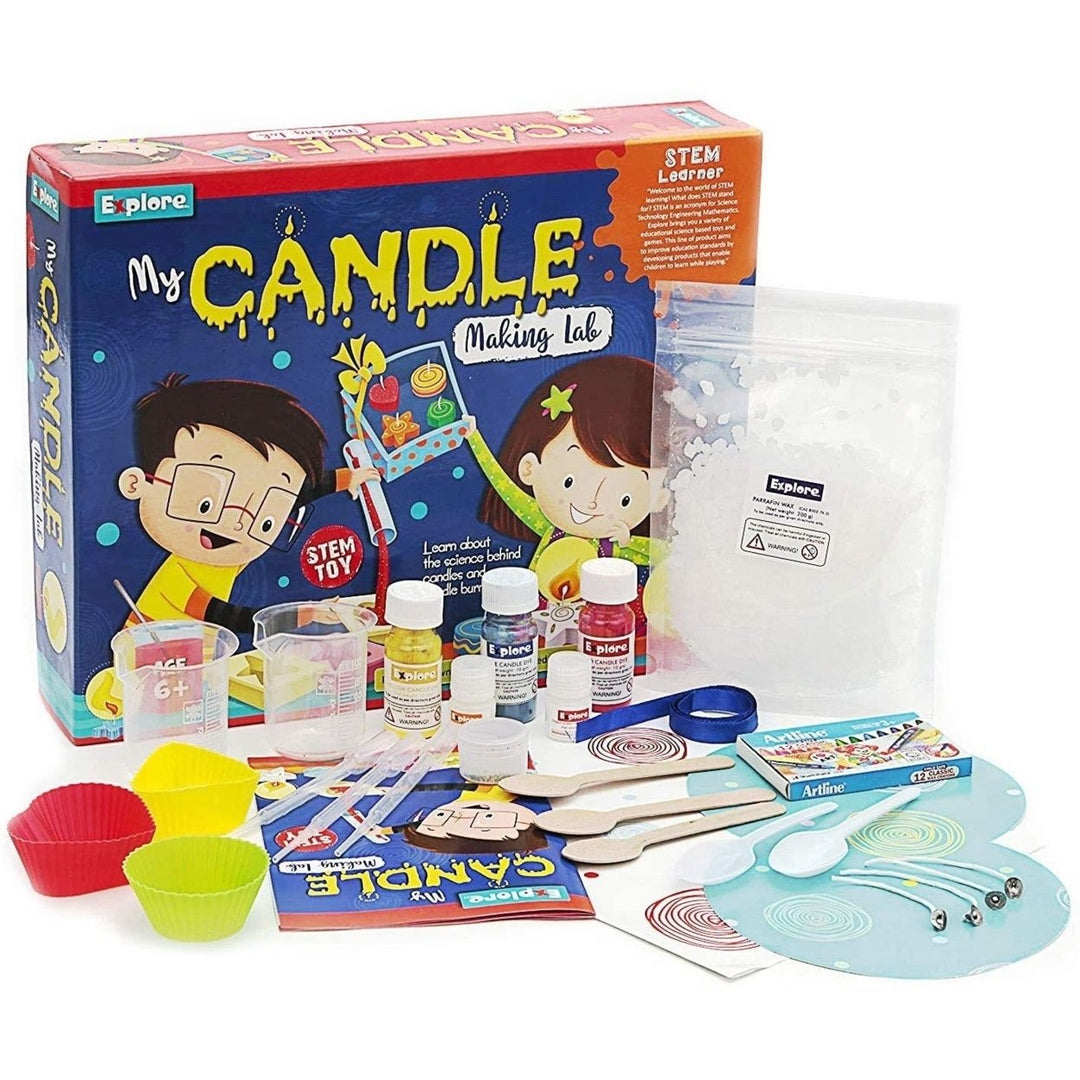 Mighty Mojo Candle Making Lab STEM Kit DIY Science Gift Explore Model Image 1