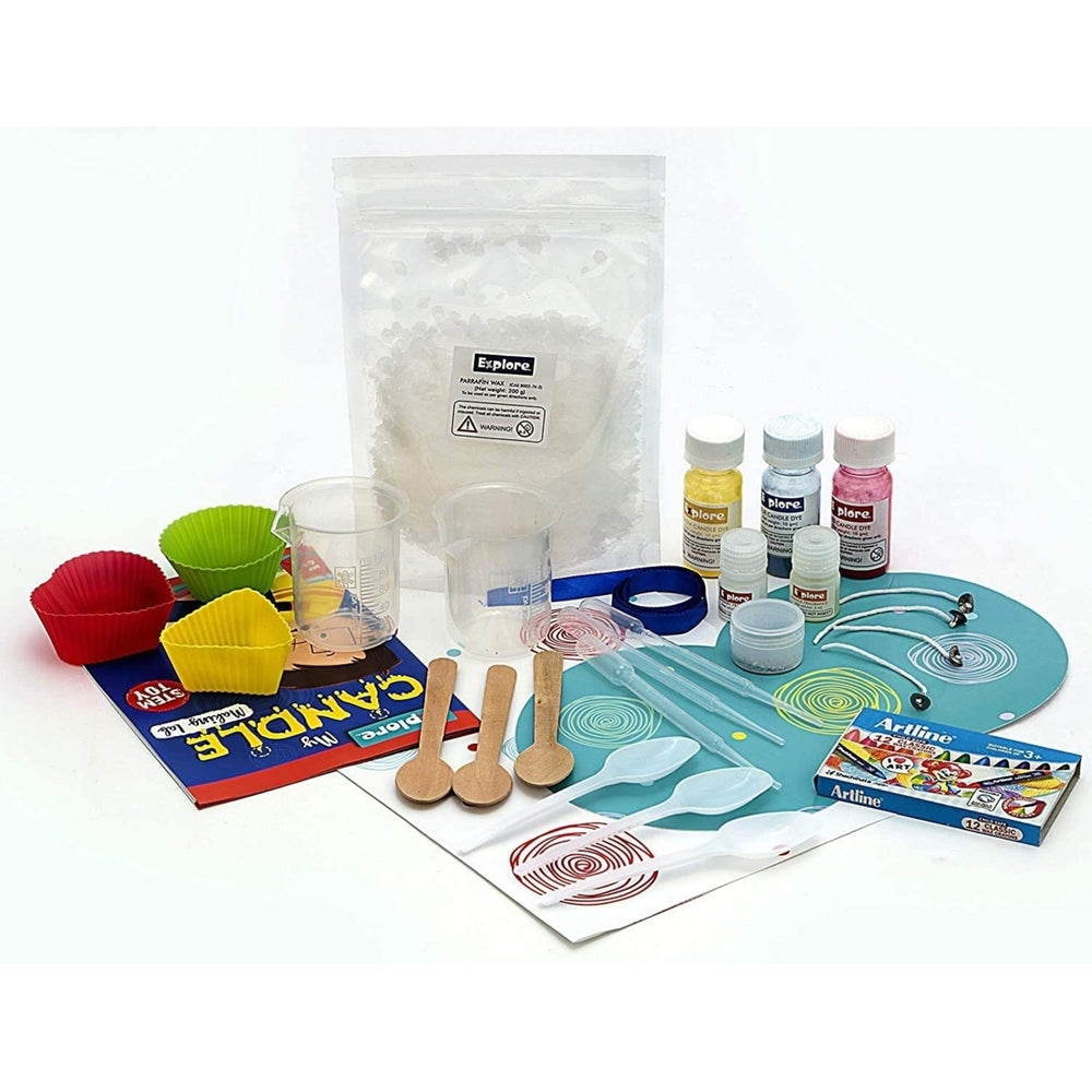 Mighty Mojo Candle Making Lab STEM Kit DIY Science Gift Explore Model Image 2