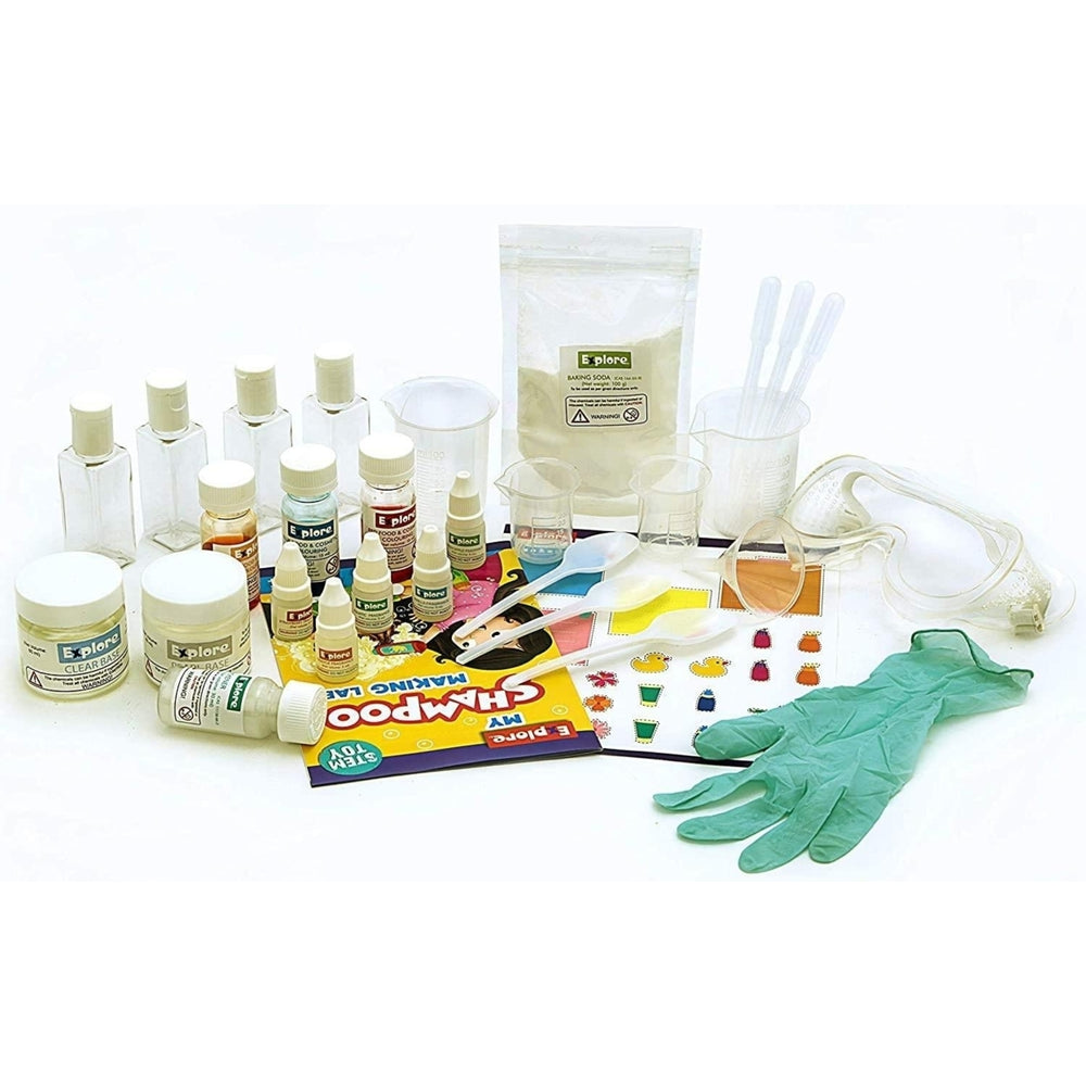 Mighty Mojo Shampoo Making Lab STEM Education Chemistry DIY Kit Explore Model Image 2