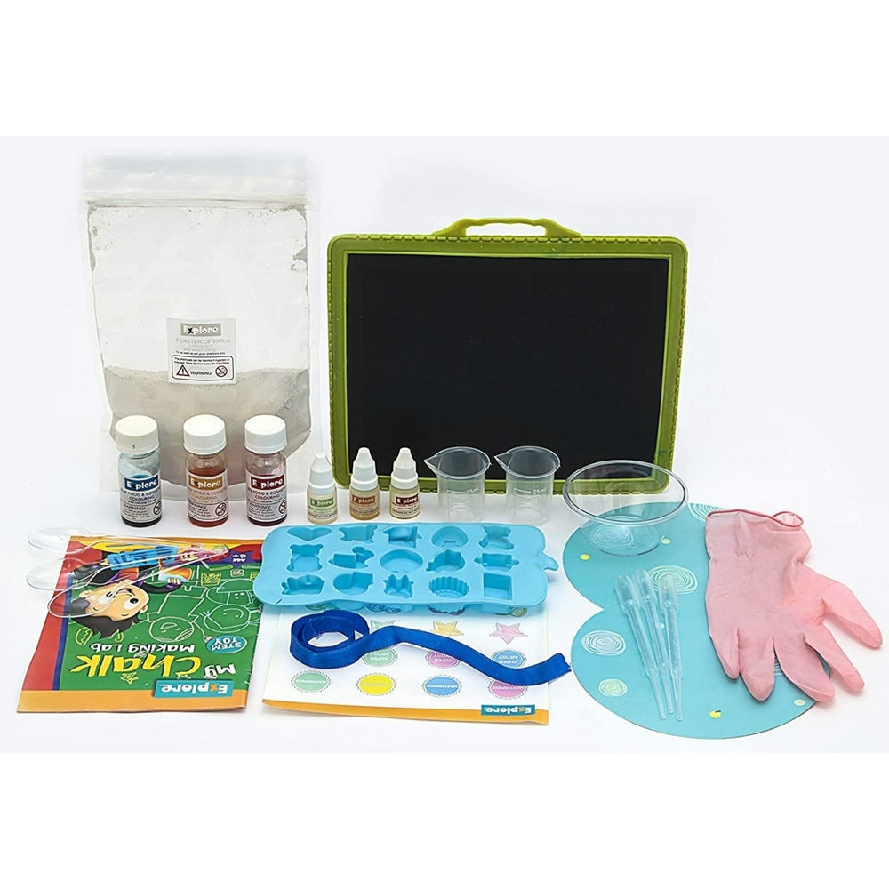 Mighty Mojo Explore STEM Learner Chalk Making Lab DIY Science Kit Image 2