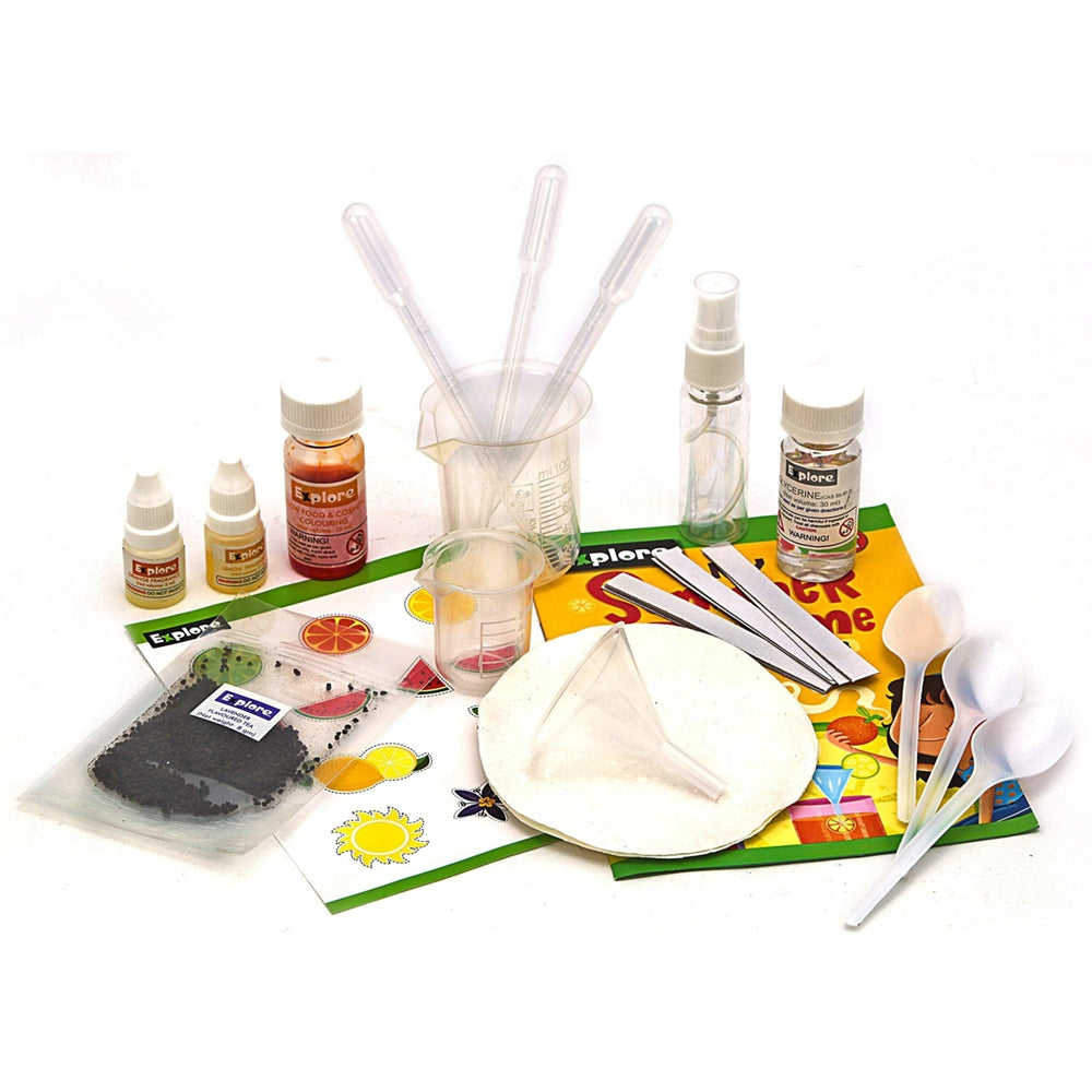 Mighty Mojo DIY Summer Perfume Making Lab Kit Citrus Scented STEM Toy Image 2