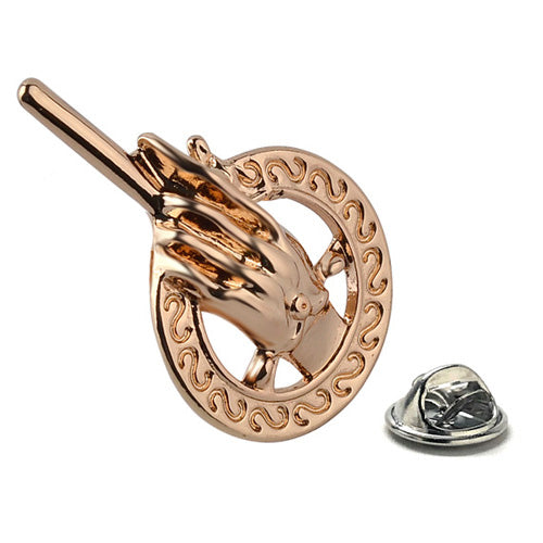 Hand of the King Lapel Pin Game of Thrones Rose Gold Tie Pin Image 1