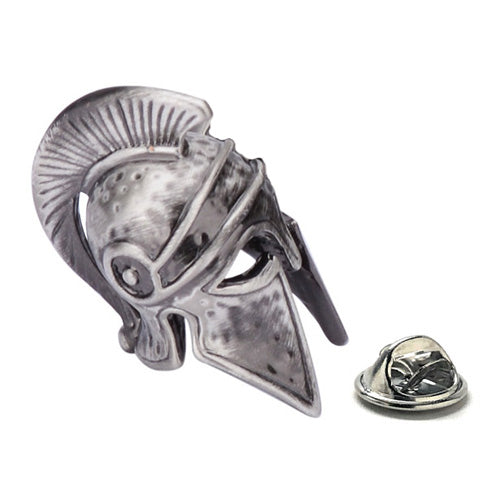 Spartan Helmet Lapel Pin Highly Detailed Galea Tie Pin 3D Design Image 1