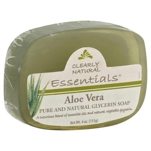 Clearly Natural Essentials Aloe Vera Glycerin Soap Image 1