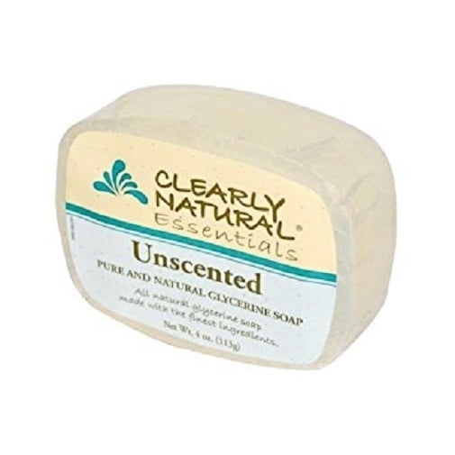 Clearly Natural Essentials Unscented Glycerin Soap Image 1