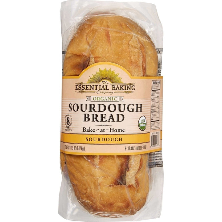 Essential Baking Company Organic Artisan Sourdough Bread 18.2 Ounce (Pack of 3) Image 2