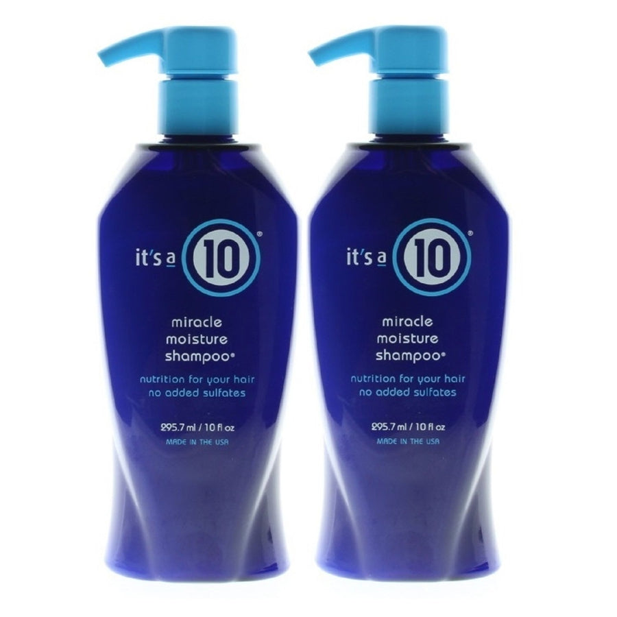 Its A 10 Miracle Moisture Shampoo 10oz/295.7ml (2 Pack) Image 1