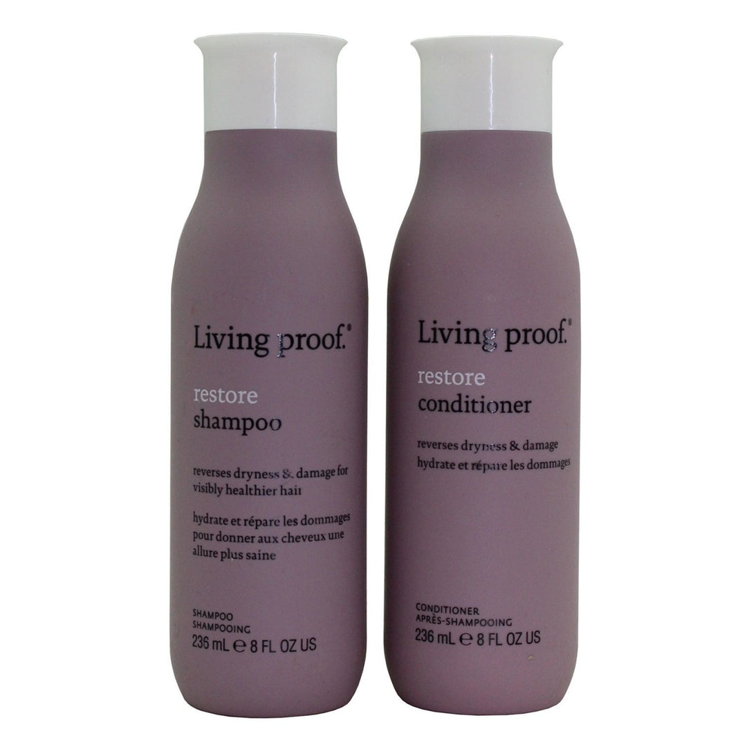 Living Proof Restore Shampoo and Conditioner 8oz Combo Image 1