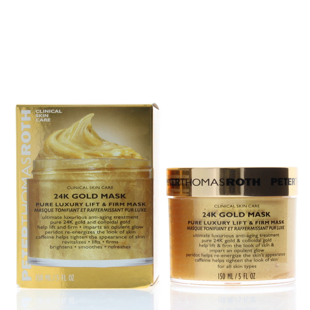 Peter Thomas Roth 24K Gold Mask 150ml Anti-Aging Skin Treatment Hydrating Glow Image 1