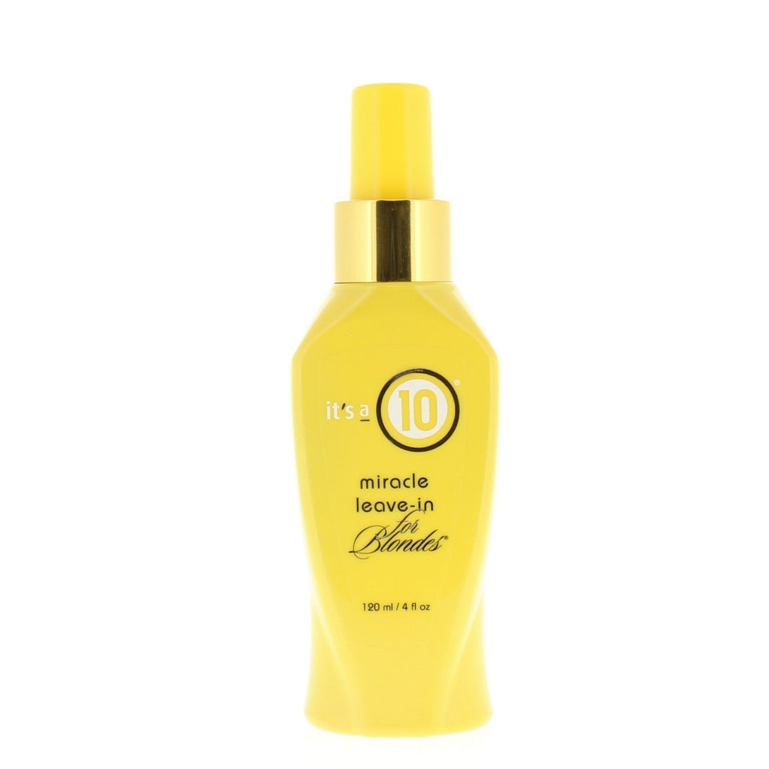 Its A 10 Miracle Leave-In For Blondes 120ml/4oz Image 1