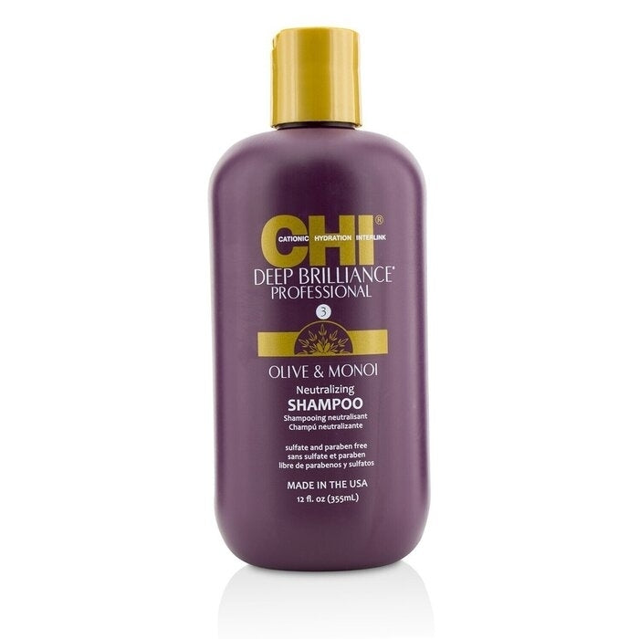 CHI - Deep Brilliance Olive and Monoi Neutralizing Shampoo(355ml/12oz) Image 1