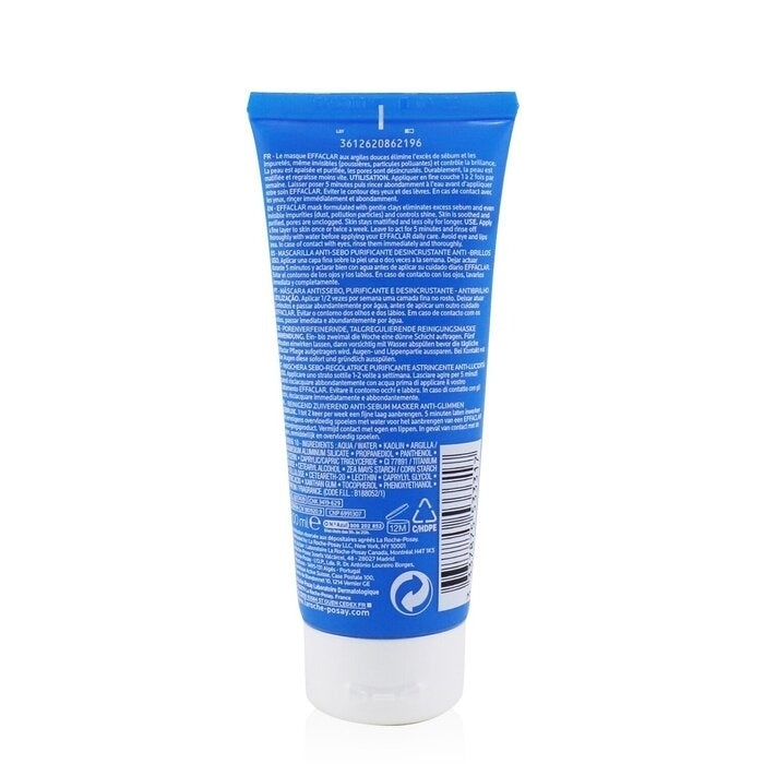 La Roche Posay - Effaclar Unclogging Purifying Sebo-Controlling Mask(100ml/3.3oz) Image 3