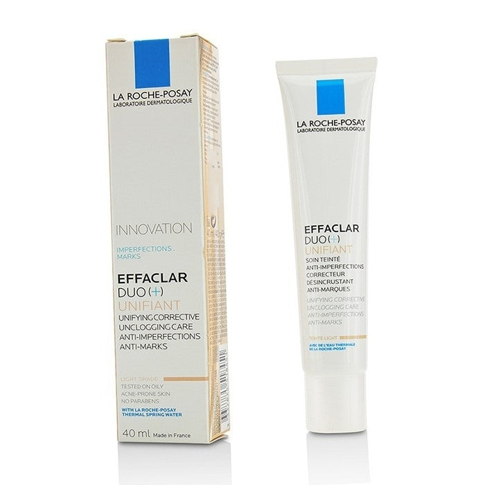 La Roche Posay - Effaclar Duo (+) Unifiant Unifying Corrective Unclogging Care Anti-Imperfections Anti-Marks - Image 1