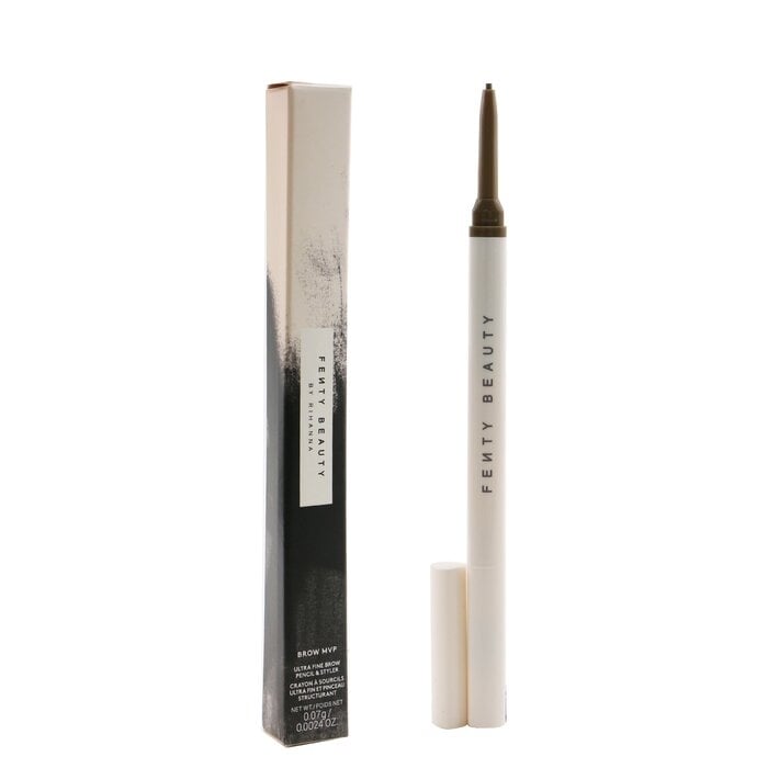 Fenty Beauty by Rihanna - Brow MVP Ultra Fine Brow Pencil and Styler -  Ash Brown(0.07g/0.0024oz) Image 2