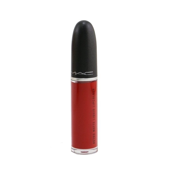 MAC - Retro Matte Liquid Lipcolour - 104 Fashion Legacy (Intense Fire Truck Red) (Matte)(5ml/0.17oz) Image 3