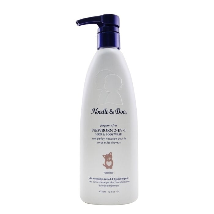 Noodle and Boo - Newborn 2-in-1 Hair and Body Wash - Fragrance Free(473ml/16oz) Image 1