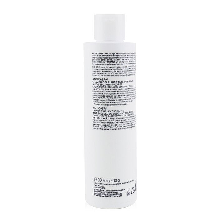 La Roche Posay - Kerium Anti-Dandruff Micro-Exfoliating LHA Gel Shampoo (For Oily Scalp)(200ml/6.7oz) Image 3