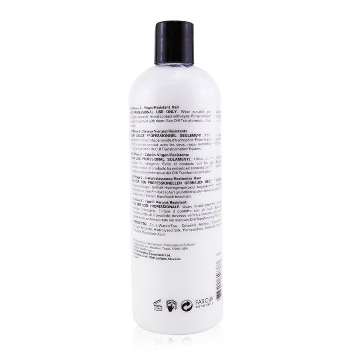 CHI - Transformation System Phase 2 - Bonder Formula A (For Resistant/Virgin Hair)(473ml/16oz) Image 3