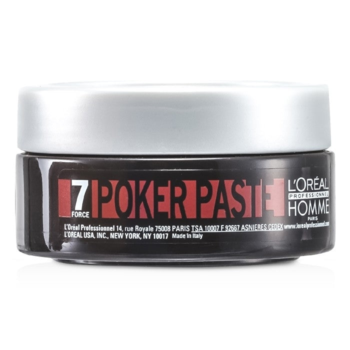 LOreal - Professionnel Homme Poker Paste (Reworkable Compact Paste Extreme Hold)(75ml/2.5oz) Image 1