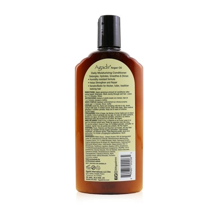 Agadir Argan Oil - Daily Moisturizing Conditioner (Ideal For All Hair Types)(366ml/12.4oz) Image 3