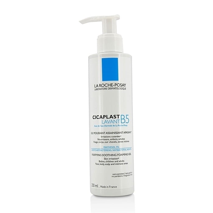 La Roche Posay - Cicaplast Lavant B5 Purifying Soothing Foaming Gel(200ml/6.76oz) Image 1