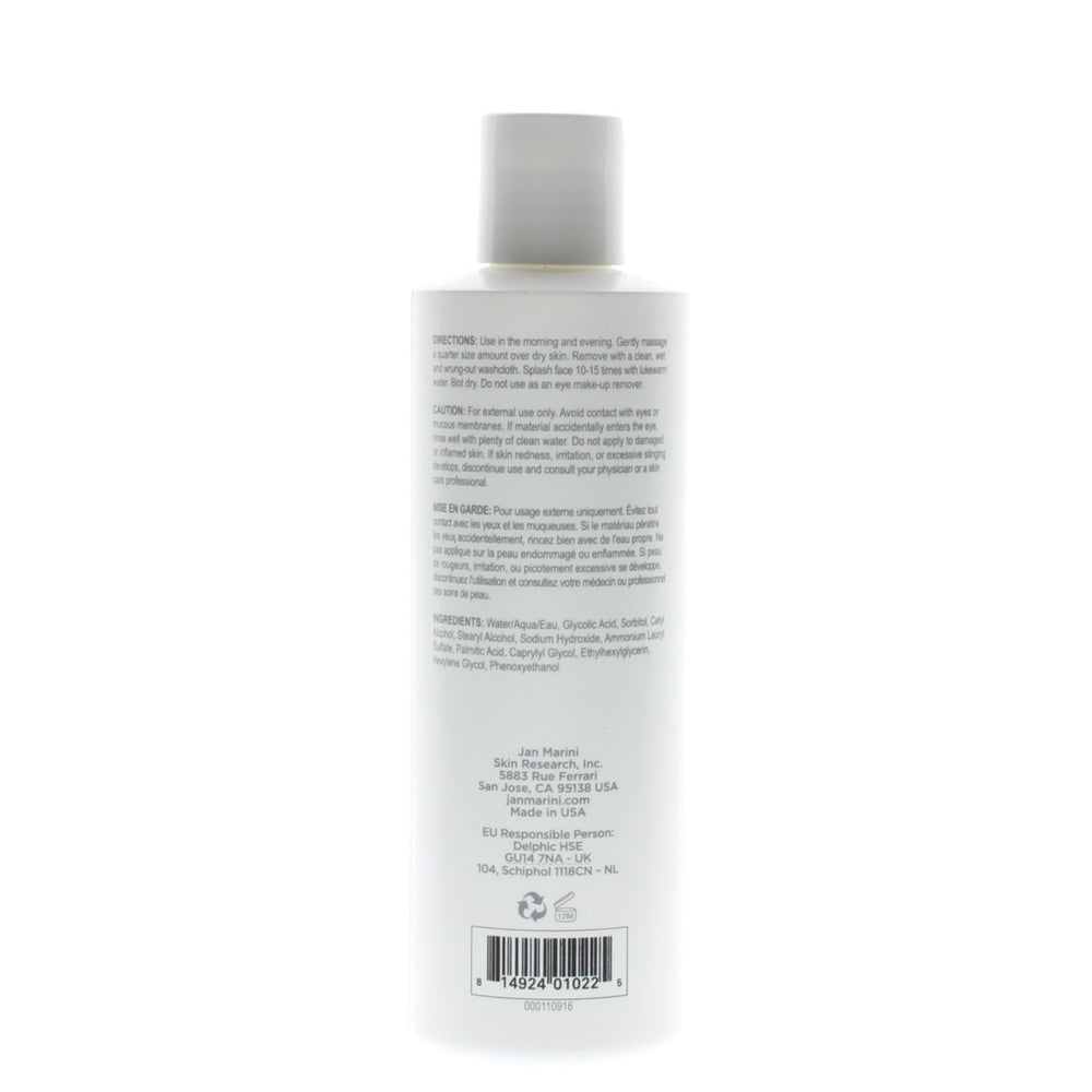 Jan Marini Skin Research Bioglycolic Face Cleanser 8oz/237ml Image 2