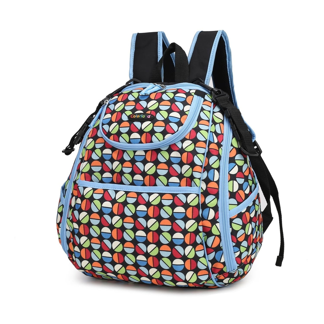 MKF Collection Colorland Large Backpack with Multi-Pockets by Mia K. Image 3