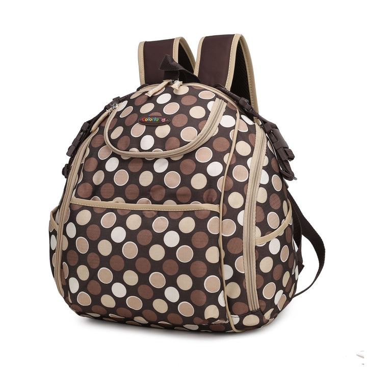 MKF Collection Colorland Large Backpack with Multi-Pockets by Mia K. Image 1