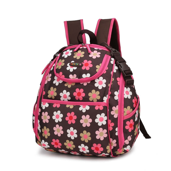 MKF Collection Colorland Large Backpack with Multi-Pockets by Mia K. Image 4
