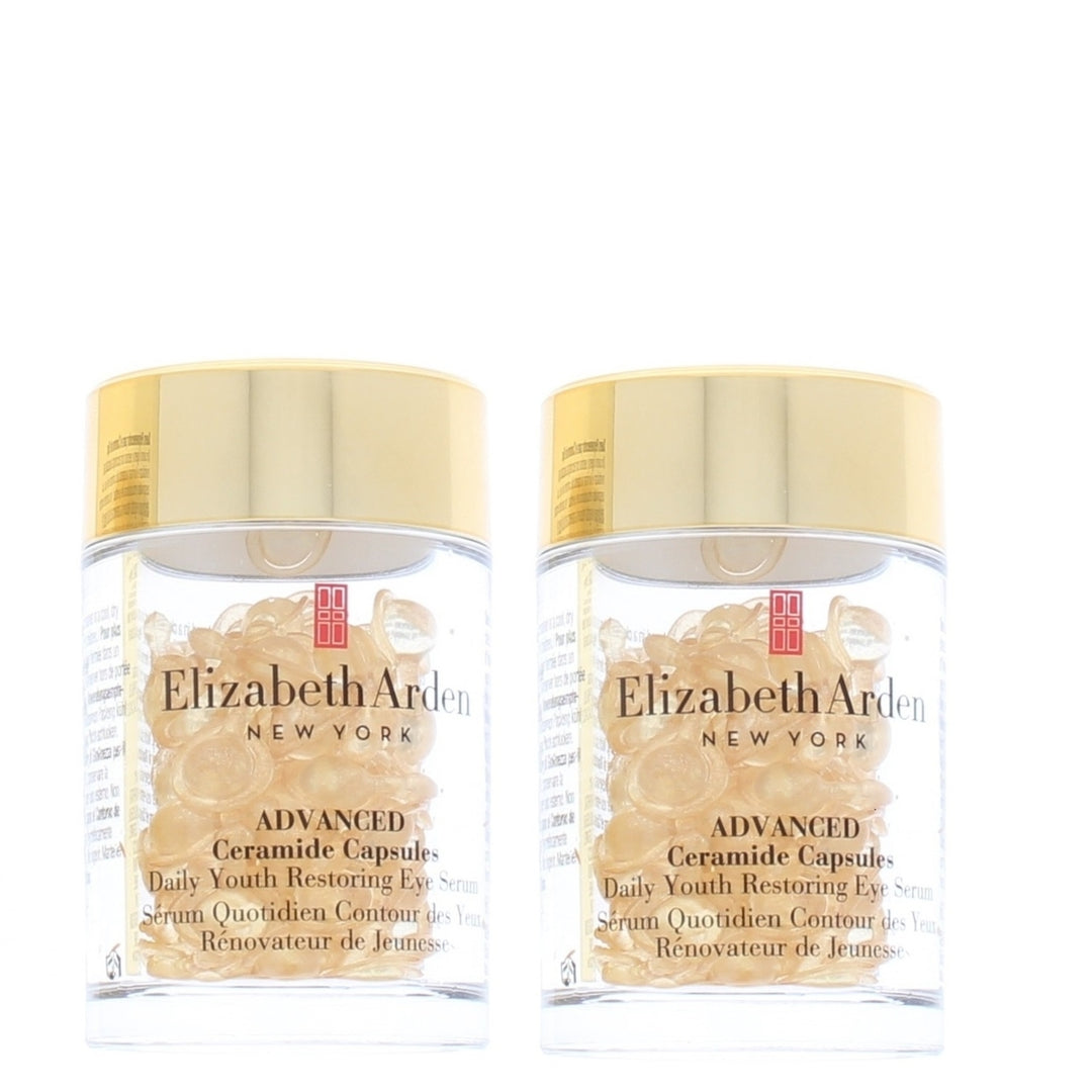 Elizabeth Arden Advanced Ceramide Capsules Daily Youth Restoring Eye Serum 60 ct/0.35oz/10.5ml (2 Pack) Image 1