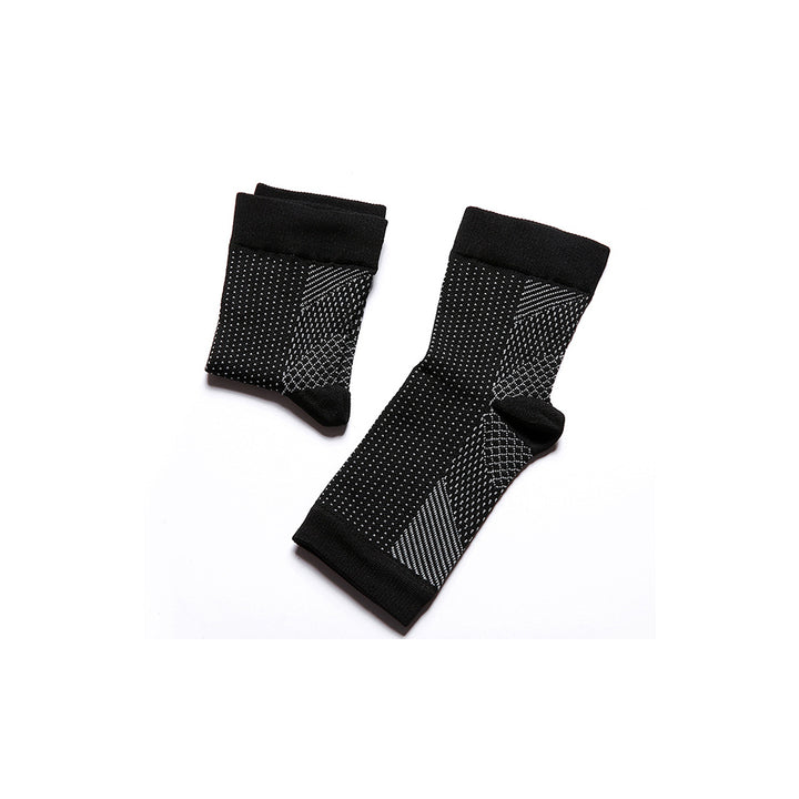 EI Contente 2 pairs Compression Socks - Black and White L-XL Image 2