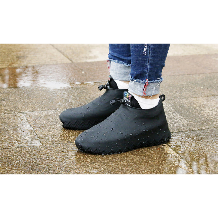 EI Contente Eira Waterproof Silicone Shoe Covers - Black  S Image 2