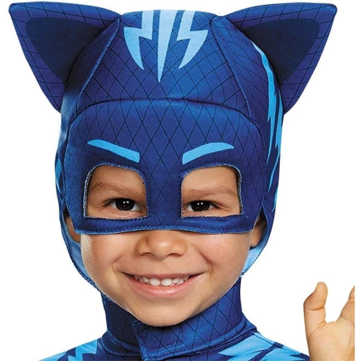 PJ Masks Catboy Boys size M 3T 4T Classic Costume Headpiece Outfit Disguise Image 4