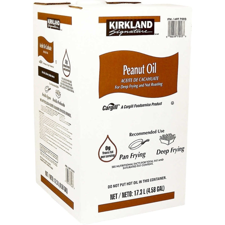 Kirkland Signature Peanut Oil 35 Pounds Image 1