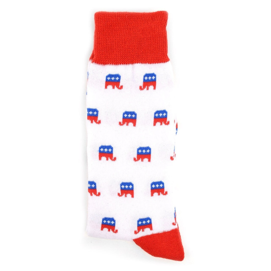 Mens Republican Elephant Novelty Socks Politics Government Politician Gifts Political Party Socks Image 4