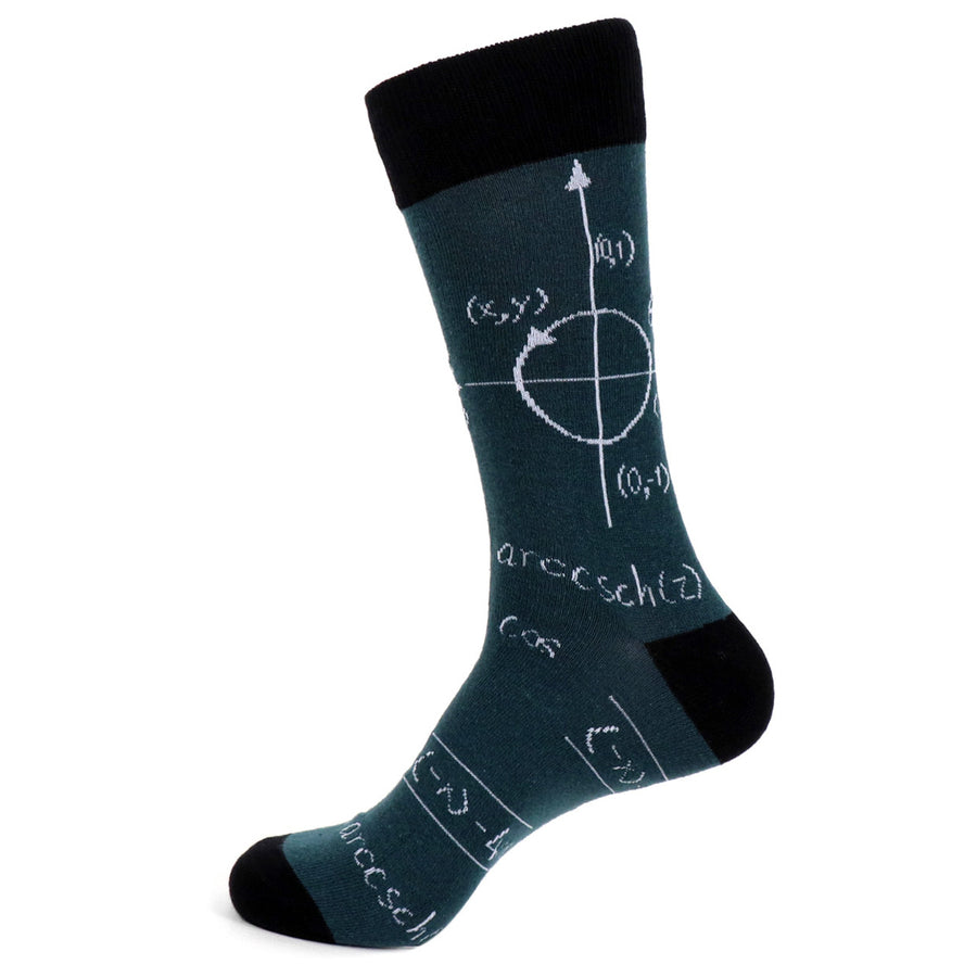 Men's Math Novelty Socks Image 1