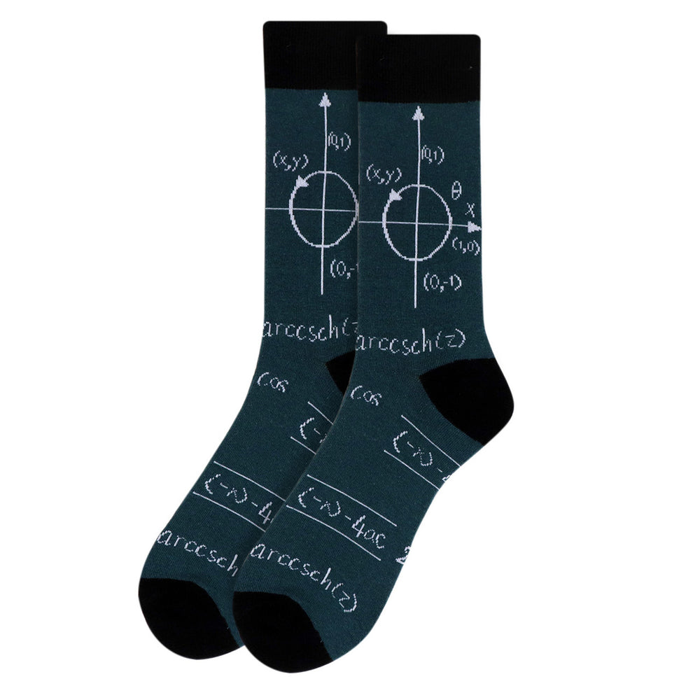 Men's Math Novelty Socks Image 2