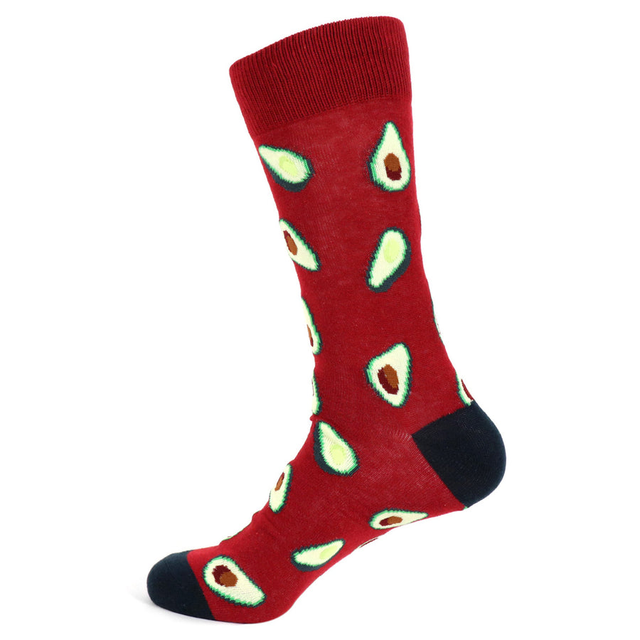 Mens Avocado Novelty Socks Image 1