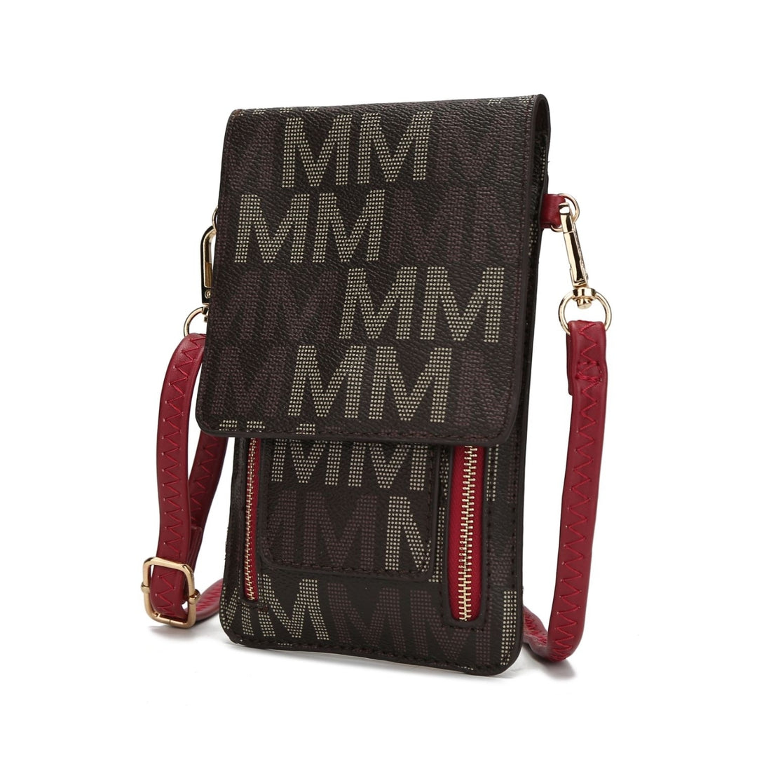 MKF Collection Velma M Signature Cell Phone Crossbody Handbag Wallet Image 1