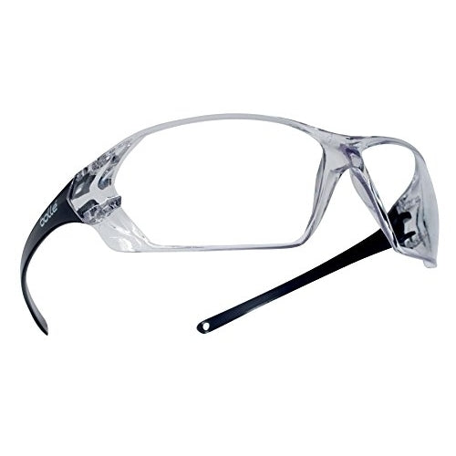 Boll Safety 253-PR-40057 Prism Safety Eyewear with Shiny Black Rimless Frame and Clear Anti-Scratch/Anti-Fog Lens Image 2