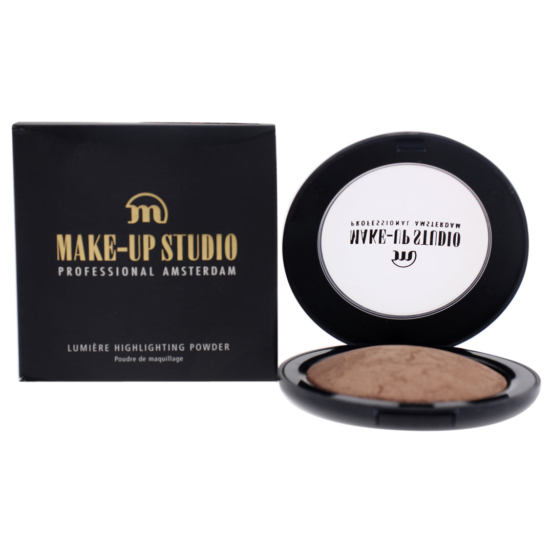 Lumiere Highlighting Powder - Champagne Halo by Make-Up Studio for Women - 0.25 oz Powder Image 1