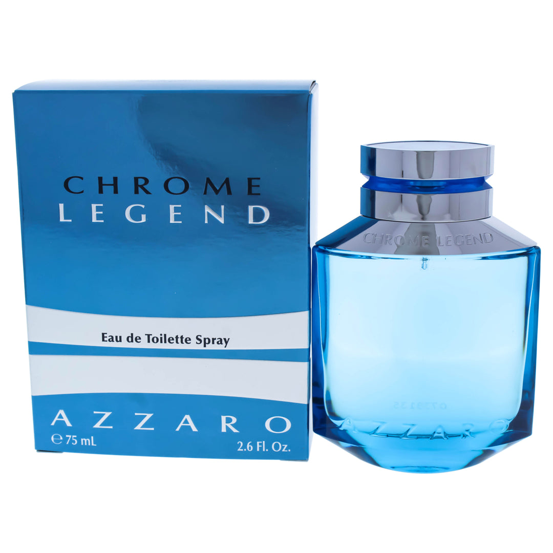 Chrome Legend by Azzaro for Men - 2.6 oz EDT Spray Image 1